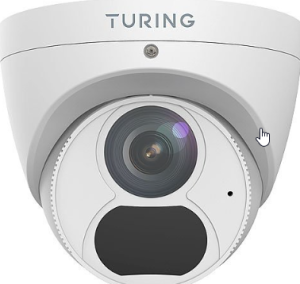 Turing Video TP-MED5M28 SMART Series TwilightVision 5MP IR Turret IP Camera, 2.8mm Lens, White