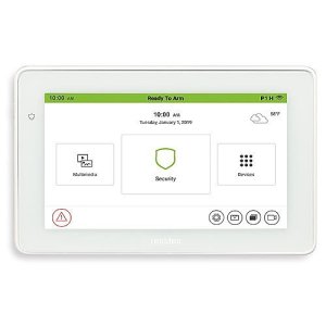 Resideo TUXEDOWC Tuxedo Touch 7" Color Touchscreen Keypad with Smart Control and Voice Annunciati...