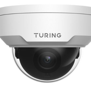 Turing Video TP-MFD4A4 SMART Series TwilightVision 4MP IR Dome IP Camera, 4mm Lens, White