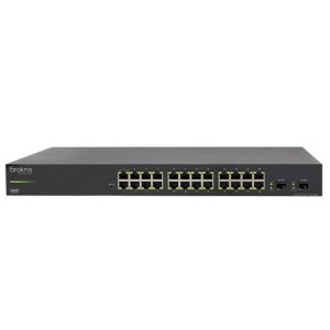 Araknis Networks AN-220-SW-F-48-POE 220 Series Managed Layer 2 Gigabit Switch with Partial PoE+, ...