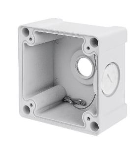 VIVOTEK AM-719 Outdoor Junction Box, 122 122 63 mm, White