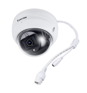 VIVOTEK FD639 2MP Dome Camera, 2.8 mm Lens, IP66 and IK10, NDAA and TAA Compliant, White