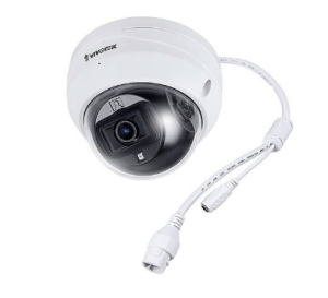 VIVOTEK FD639 2MP Dome Camera, 2.8 mm Lens, IP66 and IK10, NDAA and TAA Compliant, White