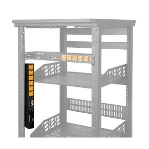 WattBox WB-800-IPVM-6 800 Series IP Surge Protector, 6-Individually Controlled and Amp, Metered O...