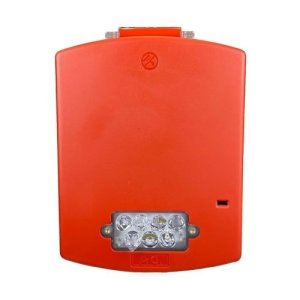 Eaton EL4XST-FR Eluxa Outdoor Series Strobe, 4X, IP66, Red
