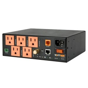 WattBox WB-300VB-IP-5 300 Series IP Power Conditioner (VersaBox) with OvrC Home, 5-Controlled Out...