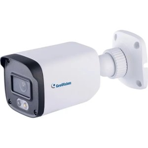 AI 2MP H.265 Super Low Lux WDR Pro Full Color Warm LED IR Bullet IP Camera