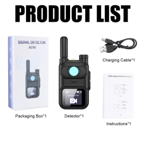Anti-Spy Device Camera Wireless RF Detector