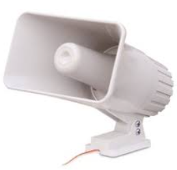 Northern White 30 Watt Dual Tone Siren Yelp & Steady D30WU