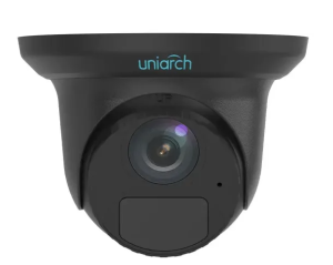 PC-T124-APF28KLM-BK || Uniview, IPC, 4MP, Turret, 2.8mm Fixed