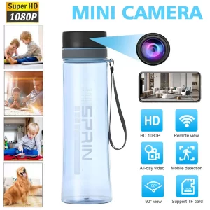 1080P HD Camera With WiFi Portable Wireless Security Camera Motion Detection DVR
