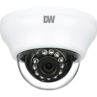 Digital Watchdog DWC-MD72DI28T MEGApix 2.1MP Indoor IR Dome IP Camera, 2.8mm Fixed Lens, White