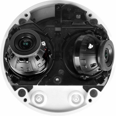 Digital Watchdog DWC-PDS10WI28A MEGApix Ai 10MP IP Dual-Sensor Vandal Dome Camera, 2.8mm Fixed Le...