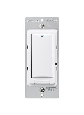 Legrand Wattstopper LVSW-101-W Low Voltage Wall Switch, 1-Button w/LED, White