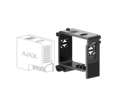 62964.132.BL || Ajax, DIN Holder Black