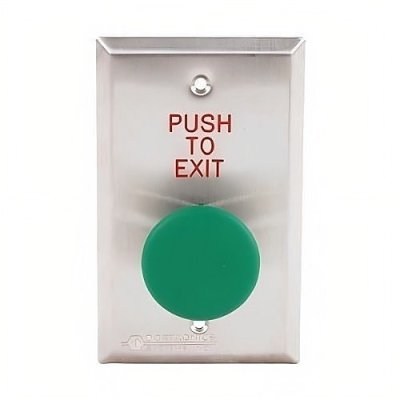 Dortronics 5211-MP23DA/GXE1 5210 Series Single Gang "Push to Exit" Mushroom Button, Pneumatic Tim...
