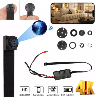1080P 4K HD Wireless WiFi Mini camera network DIY button Camera DVR recorder