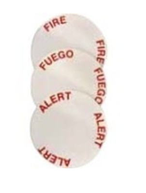 System Sensor SCWL-TILE-E Series Drop-In Ceiling Tile Strobe Only, UL-Listed with “FIRE” Marking,...