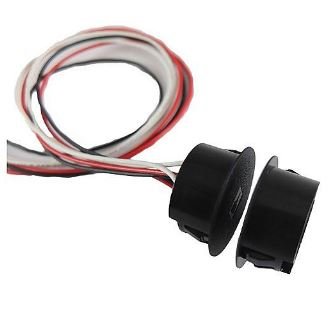 Magnasphere MSS-301C 1" Recessed/Concealed Multi-Switch Contact with Switch, Closed Loop, Black 1...