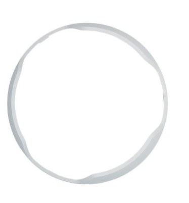 System Sensor BZSPWC-P L-Series BZSPWC Ceiling Mount Speakers and Speaker-strobes White Bezel Kit...