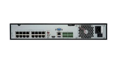 NVR304-32E2-P16 Uniview 32 Channel 4K NVR, 4SATA, 16 PoE, RAID, NDAA