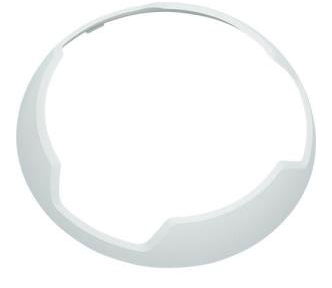 System Sensor BZWC-P L-Series BZWC White Bezel Kit for Ceiling Mount Strobes and Horn Strobes, no...
