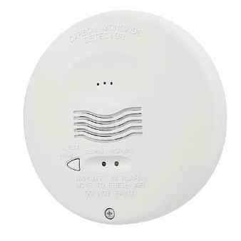 System Sensor CO1224TR Round, 12/24V, 6-Wire, System-Monitored Carbon Monoxide Detector with Real...