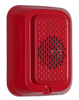 System Sensor HRL-LF L-Series Indoor 2-Wire Selectable Output Low Frequency Sounder, Wall Mount, ...