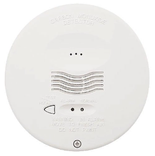 System Sensor CO1224TR Round, 12/24V, 6-Wire, System-Monitored Carbon Monoxide Detector with Real...