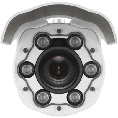 Digital Watchdog DWC-MB45WIATW MEGApix IVA 5MP IR Bullet IP Camera, 2.7-13.5mm Varifocal Lens, Wh...