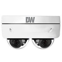 Digital Watchdog DWC-PDS10WI28A MEGApix Ai 10MP IP Dual-Sensor Vandal Dome Camera, 2.8mm Fixed Le...