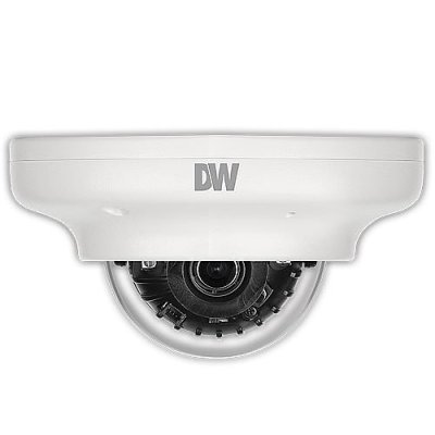 Digital Watchdog DWC-V7553WTIR Star-Light Plus 5MP Ultra-Low-Profile IR Vandal Dome Camera, 2.8mm...