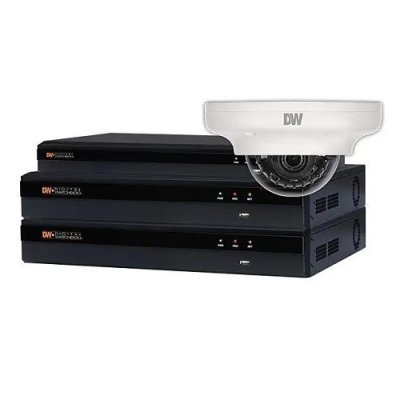 Digital Watchdog DW-VP12V7BUN28 Vmax Ip G4 with Vandal Dome Ip Cameras Kits