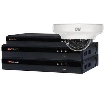 Digital Watchdog DW-VP16V7BUN212 Vmax IP G4 with Vandal Dome IP Cameras Kits