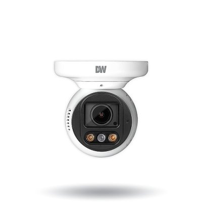 Digital Watchdog DWC-XSTD05MF MEGApix Ai 5MP Vandal Ball Turret IP Camera with White Light LEDs, ...