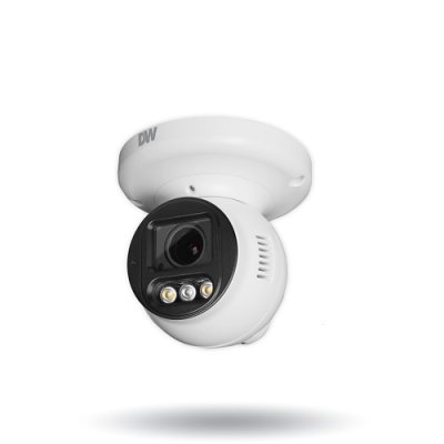 Digital Watchdog DWC-XSTD05MF MEGApix Ai 5MP Vandal Ball Turret IP Camera with White Light LEDs, ...