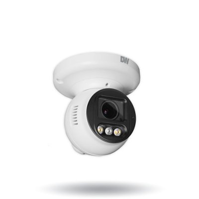 Digital Watchdog DWC-XSTD05MF MEGApix Ai 5MP Vandal Ball Turret IP Camera with White Light LEDs, ...