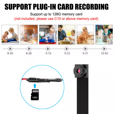 1080P 4K HD Wireless WiFi Mini camera network DIY button Camera DVR recorder