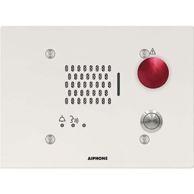 Aiphone IP IX-NVP2 Audio 3-Gang Door Station, SIP Compatible, Dual Buttons