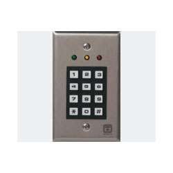 6530 Corby 6500 SA Programmable Keypad, Single Gang 3 LEDs