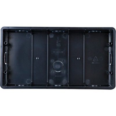 Comelit 6817 Mounting Box for Monitor, Black
