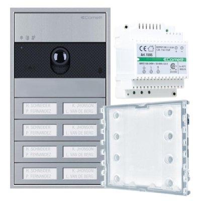 Comelit UMV8S-IP 8-Button Ultra Video Surface Kit, VIP
