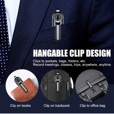 Mini Wearable Hidden Spy Camera HD 1080P