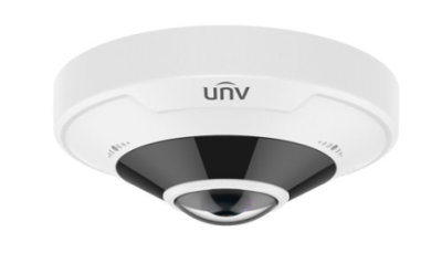 4K Ultra HD Vandal-resistant Fisheye Fixed Dome Camera