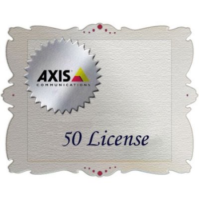 0160-040 A license document that grants installation of AXIS MPEG-4 and AAC decoder onto 50 separ...