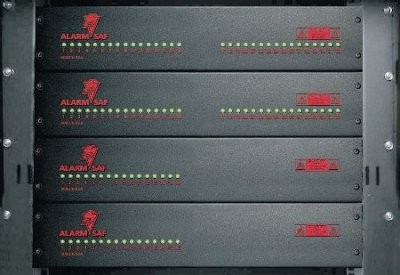 03007 RM-2816F-300 AlarmSaf 24/28 VAC, 12.5/10 A, Rack Mount Power Supply with 16 Fused Outputs