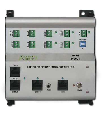 Channel Vision 2-Door Pro Telephone Entry Controller