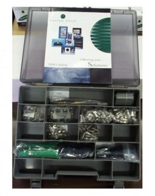 1005 Channel Vision RF Tool & Connector Kit