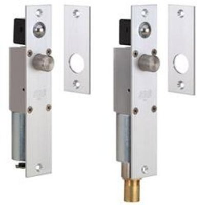 1091AIC SDC Spacesaver® Electric Bolt Lock, Narrow Mortise, Failsafe 12/24VDC, Bright Brass