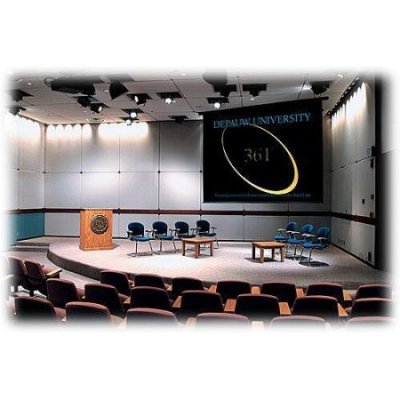 112218QL Draper Envoy Motorized Projection Screen (52 x 92"), with Quiet Motor & Low Voltage Cont...